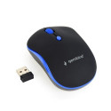 Gembird WIRELESS OPTICAL MUSW-4B-03-B 1600DP - Maus mouse Ambidextrous RF Wireless 1600 DPI