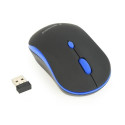 Gembird WIRELESS OPTICAL MUSW-4B-03-B 1600DP - Maus mouse Ambidextrous RF Wireless 1600 DPI