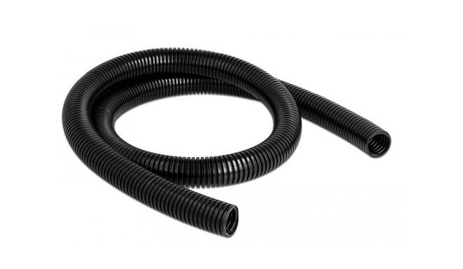 DeLOCK Cable protection sleeve 1 m x 21.2 mm black