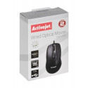 Activejet AMY-083 Wired computer mouse (optical; 1000 DPI; black)