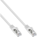 InLine Patch Cable SF/UTP Cat.5e white 0.5m