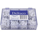 Deltaco KK-100 cable clamp White 230 pc(s)