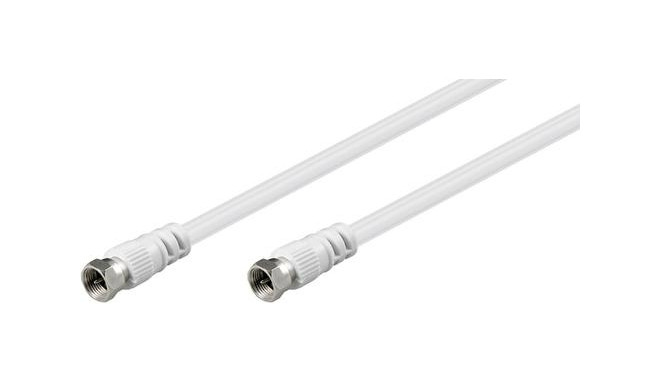 HL HL66623 coaxial cable 3 m F-type White
