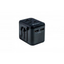 Verbatim 49543 power plug adapter Universal Black