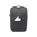 Rivacase 8861 notebook case 39.6 cm (15.6") Backpack Black