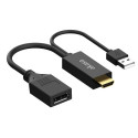 Akasa HDMI to DisplayPort Adapter cable