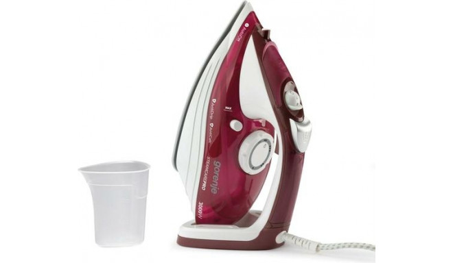 Gorenje SIH3000RBC iron Steam iron Ceramic soleplate 3000 W Red