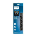 Philips SPN7080BA/60 surge protector Black 8 AC outlet(s) 2 m