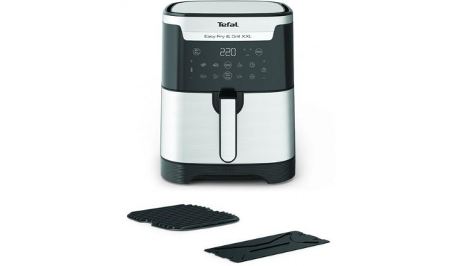 Tefal Easy Fry &amp; Grill EY801D 6.5 L Stand-alone 1650 W Hot air fryer Stainless steel