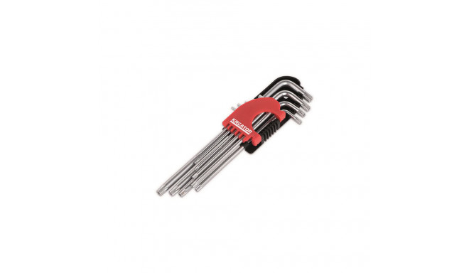 Tähtvõtmete komplekt TORX T10-50 (9tk.) Kreator