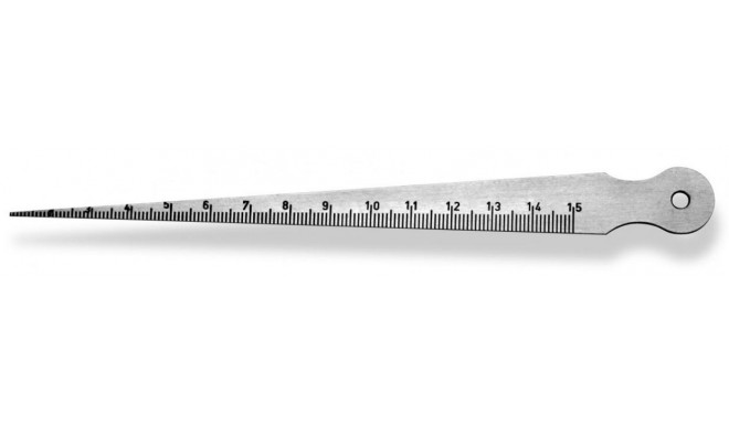 Bore gauge in wedge design 1-15mm