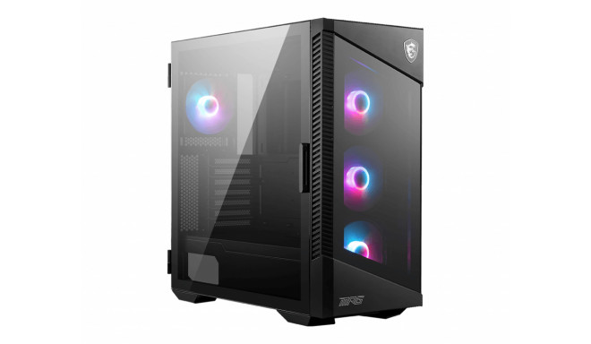 MSI PC Case MPG VELOX 100R Black, Mid-Tower, Power supply included No