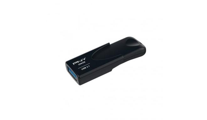 PNY Attache 4 USB flash drive 256 GB USB Type-A 3.2 Gen 1 (3.1 Gen 1) Black