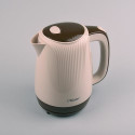 Feel-Maestro MR042 beige electric kettle 1.7 L 2200 W Beige, Brown