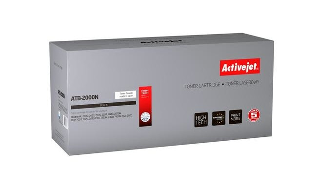 Activejet ATB-2000N toner (replacement for Brother TN-2000 / TN-2005; Supreme; 2500 pages; black)