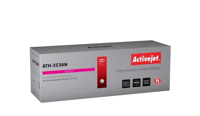 Activejet ATH-353AN toner (replacement for HP CF353A; Supreme; 1100 pages; magenta)