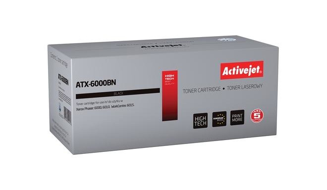 Activejet ATX-6000BN toner (replacement for Xerox 106R01634; Supreme; 2000 pages; black)