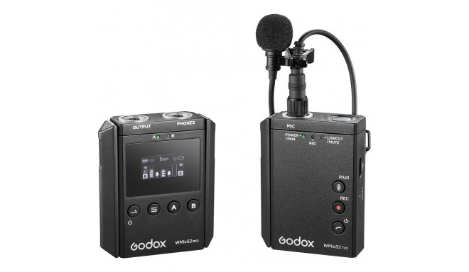 Godox WMicS2 Kit 1 UHF Wireless Microphone System