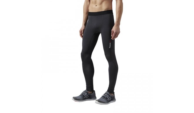 reebok one series quik men's compression long tights
