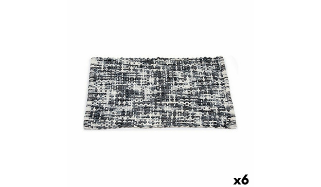 Нескользящий коврик для душа Berilo ITEM NO.11 RUGS Темно-серый 50 x 80 cm (6 штук)