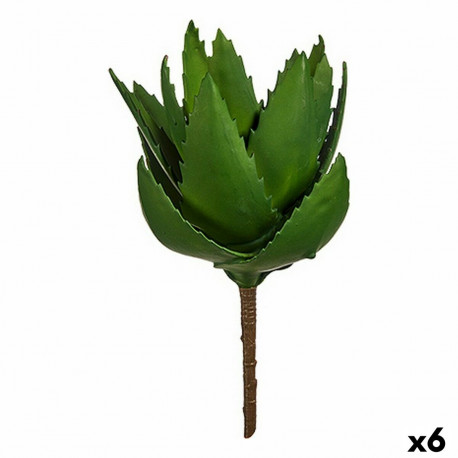 Dekoratiivne Taim Ibergarden YD181153 YD181153 Plastmass Aloe vera 13 x 24,5 x 14 cm (6 Ühikut)