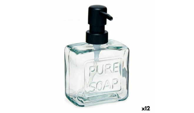 Ziepju dozators Pure Soap 250 ml Stikls Caurspīdīgs Plastmasa (12 gb.)