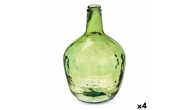 Pudele 2255/04-G Zaļš Gluds 4 L 17 x 29 x 17 cm Dekors (4 gb.)