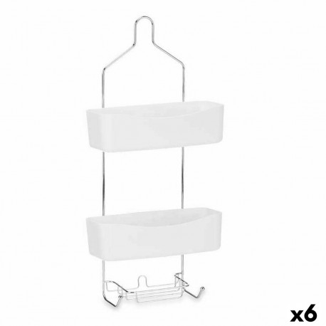 Vannitoariiul Berilo W7072 - 382 W7072 - 382 Valge Metall Plastmass 28 x 60 x 14 cm (6 Ühikut)