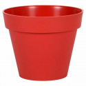 Plant pot EDA Tuscan  Red Ø 30 x 26 cm Circular polypropylene