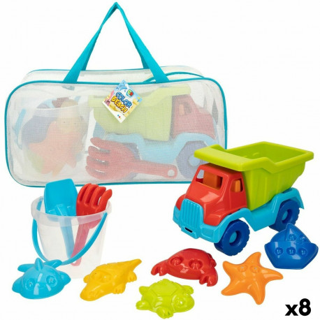 Rannalelude komplekt Colorbaby polüpropüleen (8 Ühikut)