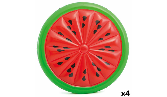 Inflatable Island Intex Watermelon 183 x 23 x 183 cm (4 Units)