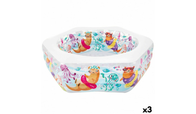 Inflatable pool Intex Acuario 510 L 191 x 61 x 178 cm (3 Units)