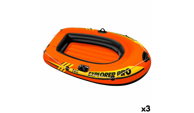 Inflatable Boat Intex Explorer Pro 100 3 Units 160 x 29 x 94 cm