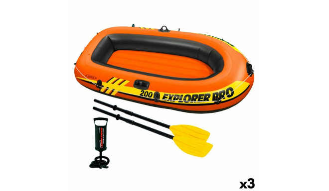 Надувная лодка Intex Explorer Pro 200 3 штук 196 x 33 x 102 cm