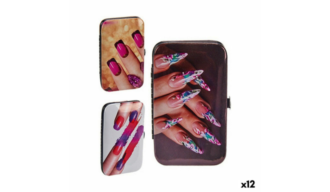 Manicure Set Plastic Nails (12 Units)