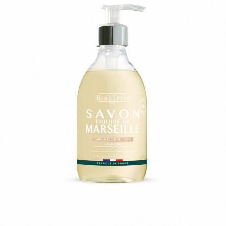 Vedel seep Beauterra Savon de Marseille Puuvillane lill 300 ml