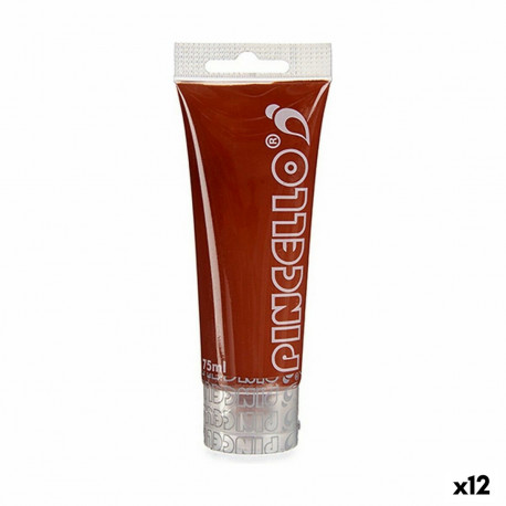 Acrylic paint Pincello AC75-10 AC75-10 Brown 75 ml (12 Units)