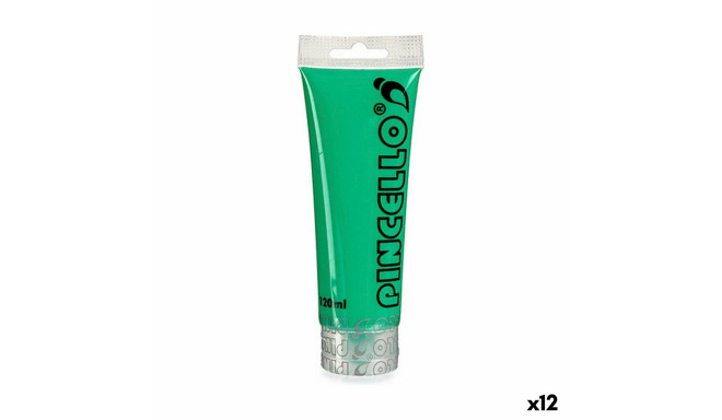 Acrylic paint 120 ml Light Green (12 Units)