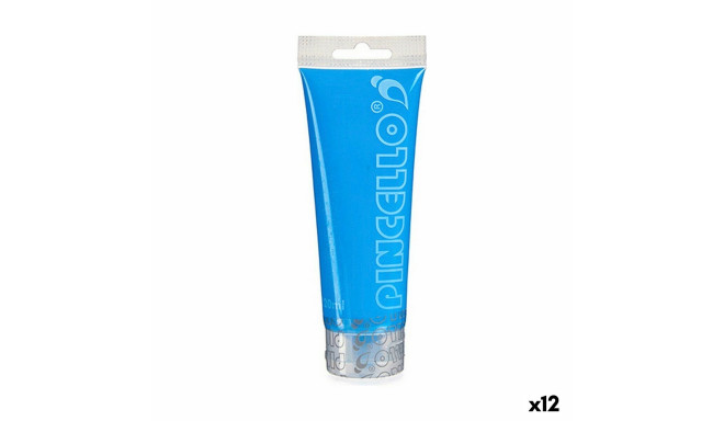 Acrylic paint Light Blue 120 ml (12 Units)