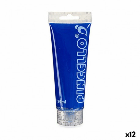 Acrylic paint Pincello AC120-4 AC120-4 Dark blue 120 ml (12 Units)