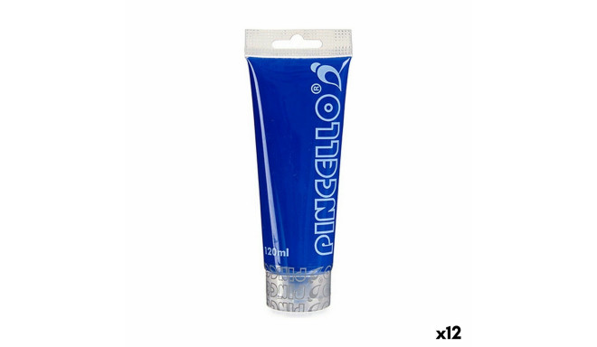 Acrylic paint Dark blue 120 ml (12 Units)