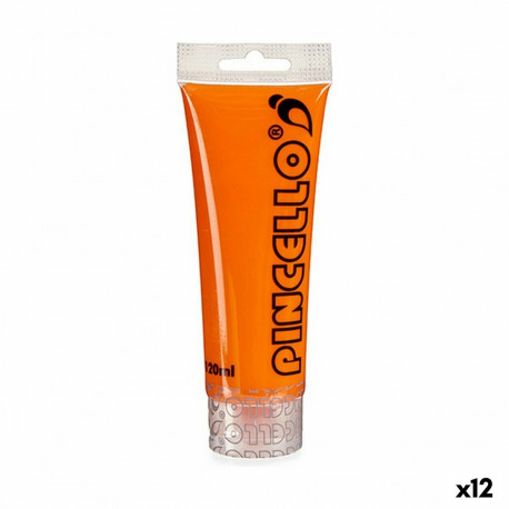 Acrylic paint Pincello AC120-8 AC120-8 Orange 120 ml (12 Units)