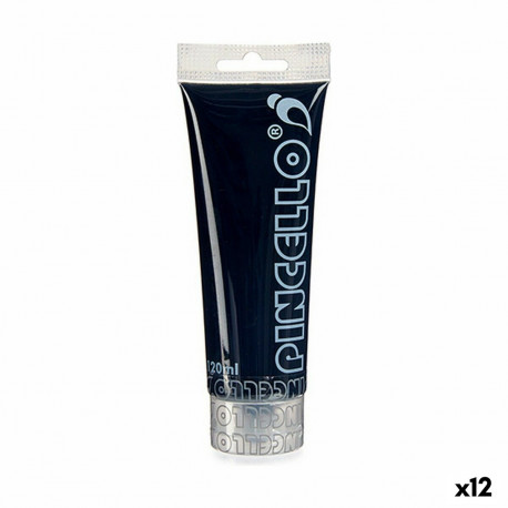 Akrila krāsa Pincello AC120-12 Melns 120 ml (12 gb.)