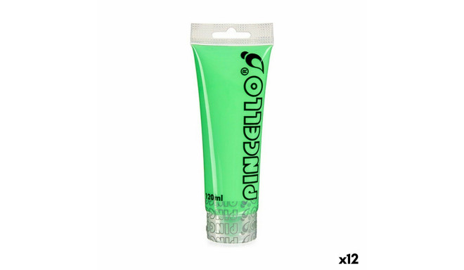 Acrylic paint Pincello AC120N-3 Neon Green 120 ml (12 Units)