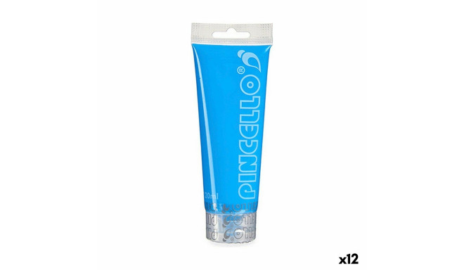 Akrila krāsa Pincello Neon Zils 120 ml (12 gb.)
