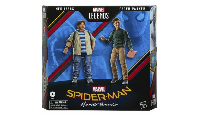 Tegevuskujud Hasbro Legends Series Spider-Man 60th Anniversary Peter Parker & Ned Leeds