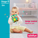 Beebivoodi Karusell Winfun Mets 3-in-1 31,5 x 42 x 24,5 cm Plastmass (4 Ühikut)
