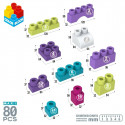 Construction set Color Block Trendy 80 Pieces (4 Units)