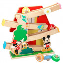 Wooden Track with Ramps for Car Disney 33,5 x 28 x 9,5 cm 5 Pieces 4 Units