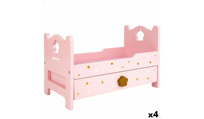 Bed Woomax Pink 4 Units 31 x 20 x 16 cm